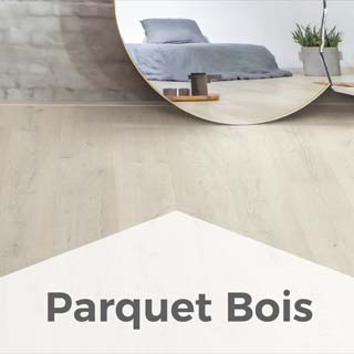 Revêtement de sol de type parquet en bois